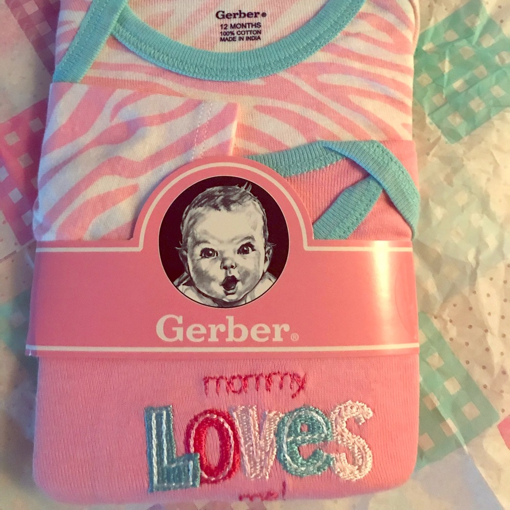 NWT long sleeve onesies by Gerber (2)